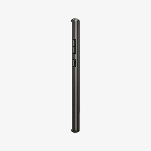 ACS03926 - Galaxy S22 Ultra 5G Case Neo Hybrid in gunmetal showing the back